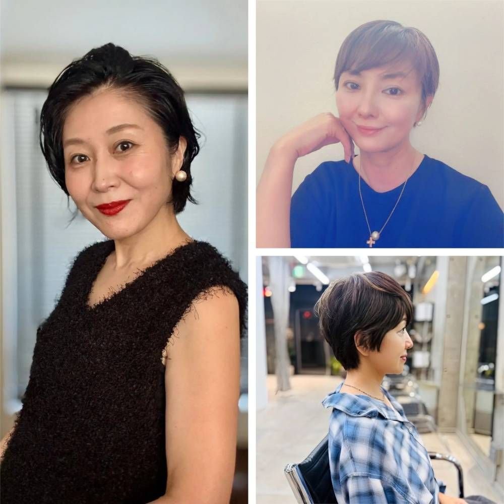 【50代の夏ヘア】エレガンスと清潔感を両立させた、大人のショート＆ボブ7選