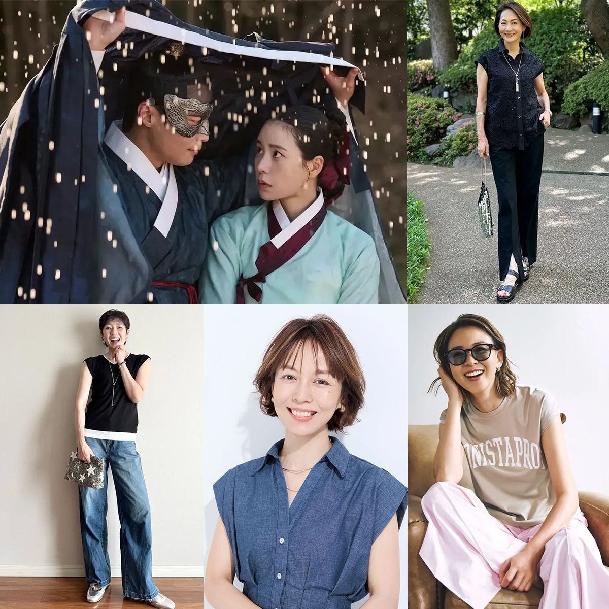 50代が見るべき韓国時代劇や読者モデル エクラ 華組の夏の黒コーデがランクイン【人気記事週間ランキング】