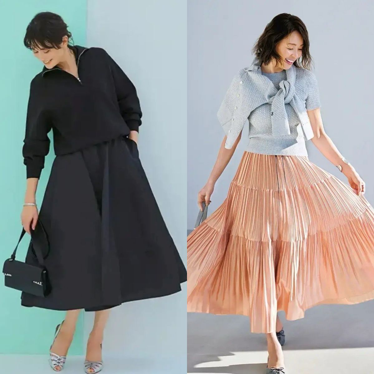 春は「フレアスカート」が新鮮！50代の着こなしが見違える春コーデ6選