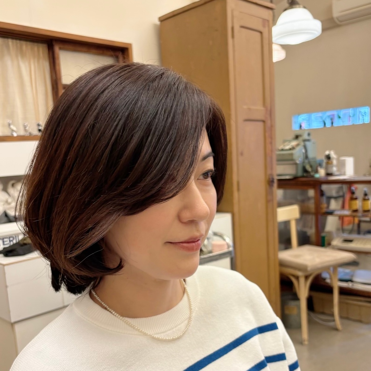 新緑の季節！すっきり爽やかにミディアムボブヘア