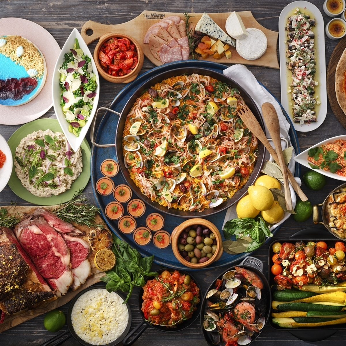 「春を彩る地中海ビュッフェ」で味わう春の美食旅。ウェスティンホテル横浜で季節のテーブルを