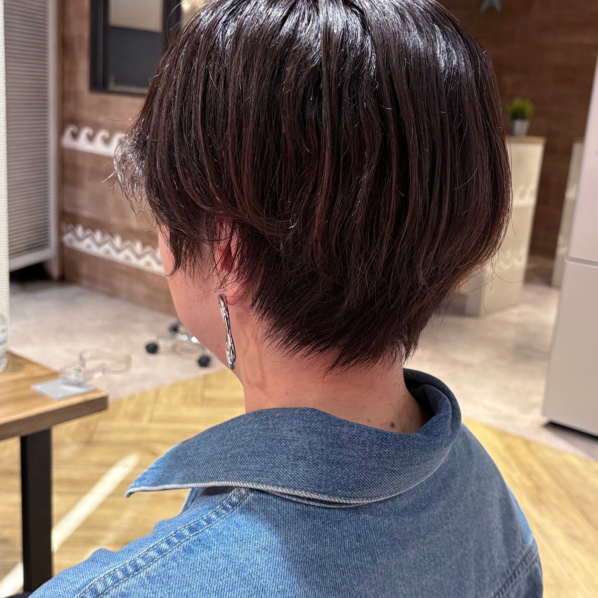 50代白髪染めカット&GUピラティスウェアー