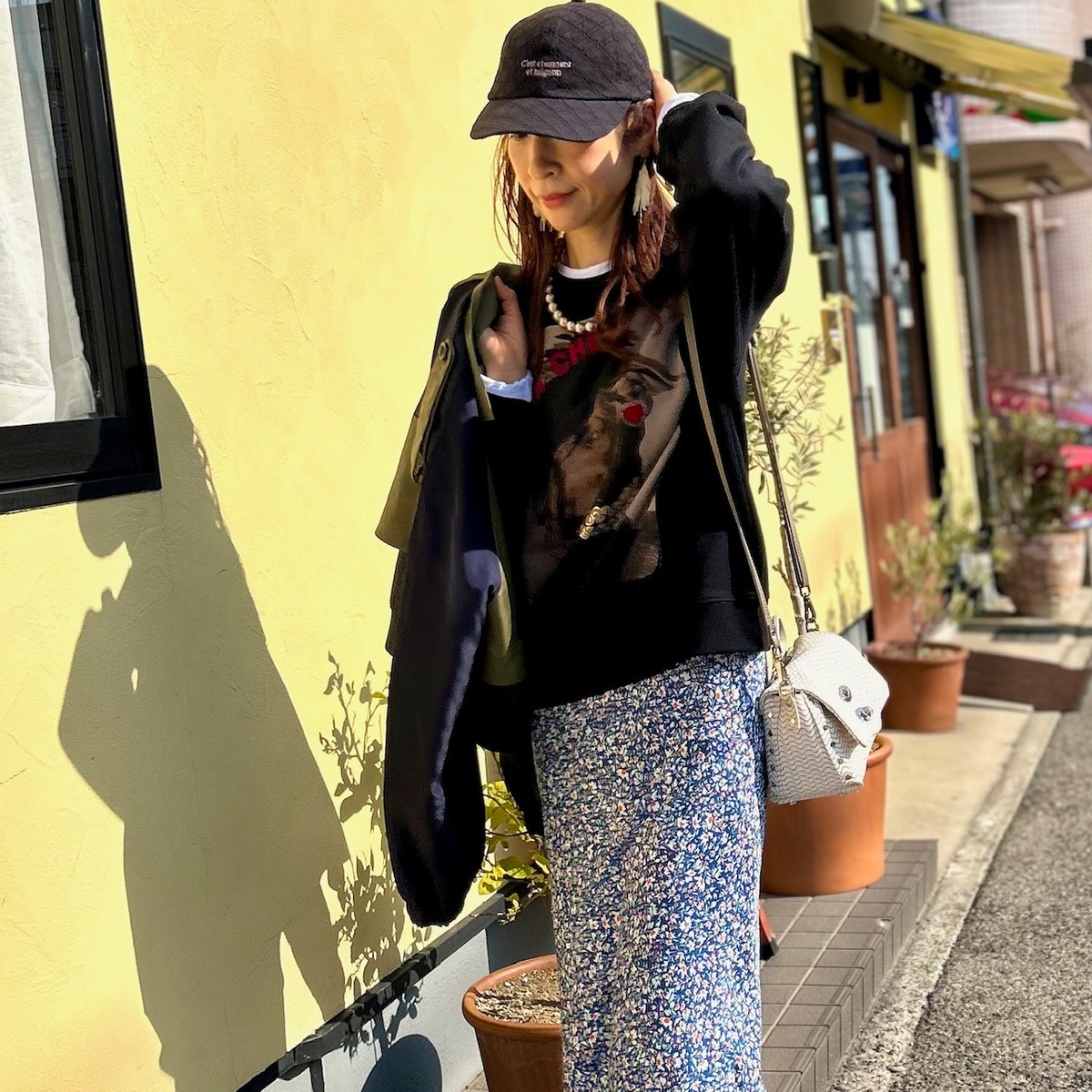 重ね着にぴったり！無印良品の長袖Tシャツ