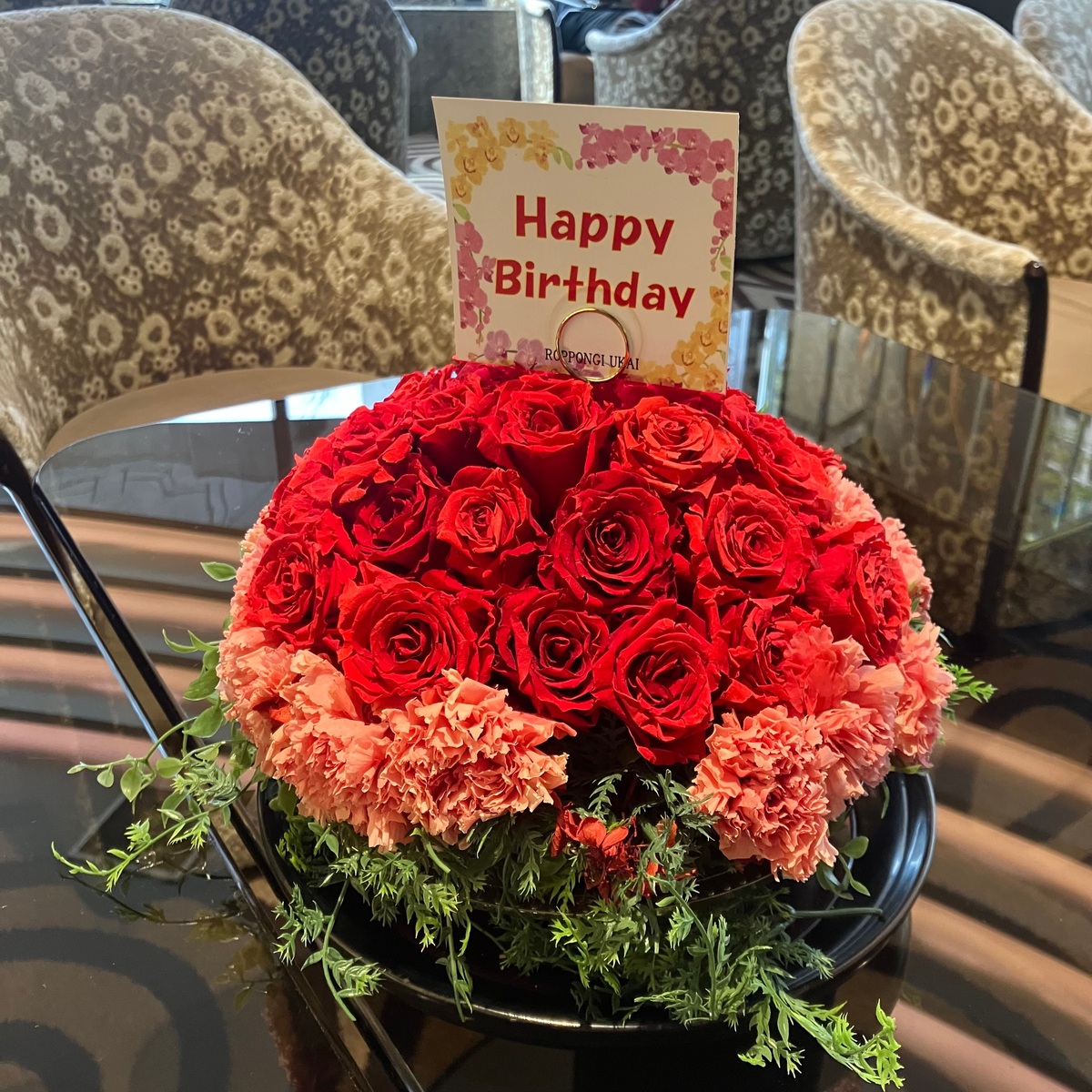 温かいおもてなしのバースデーランチは、割烹UKAIで…