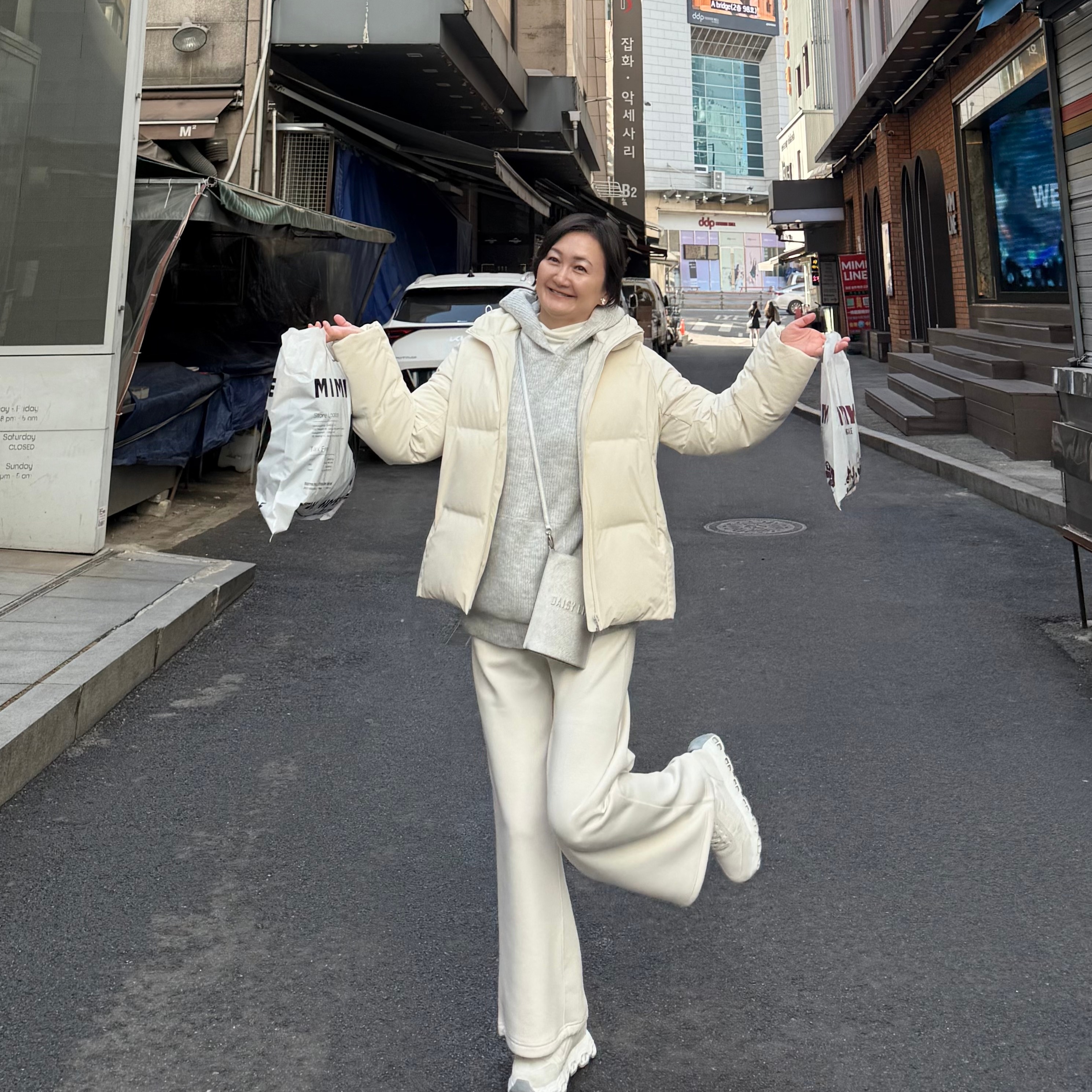 【2月のソウル旅】白ダウンで歩く三日間コーデ♪