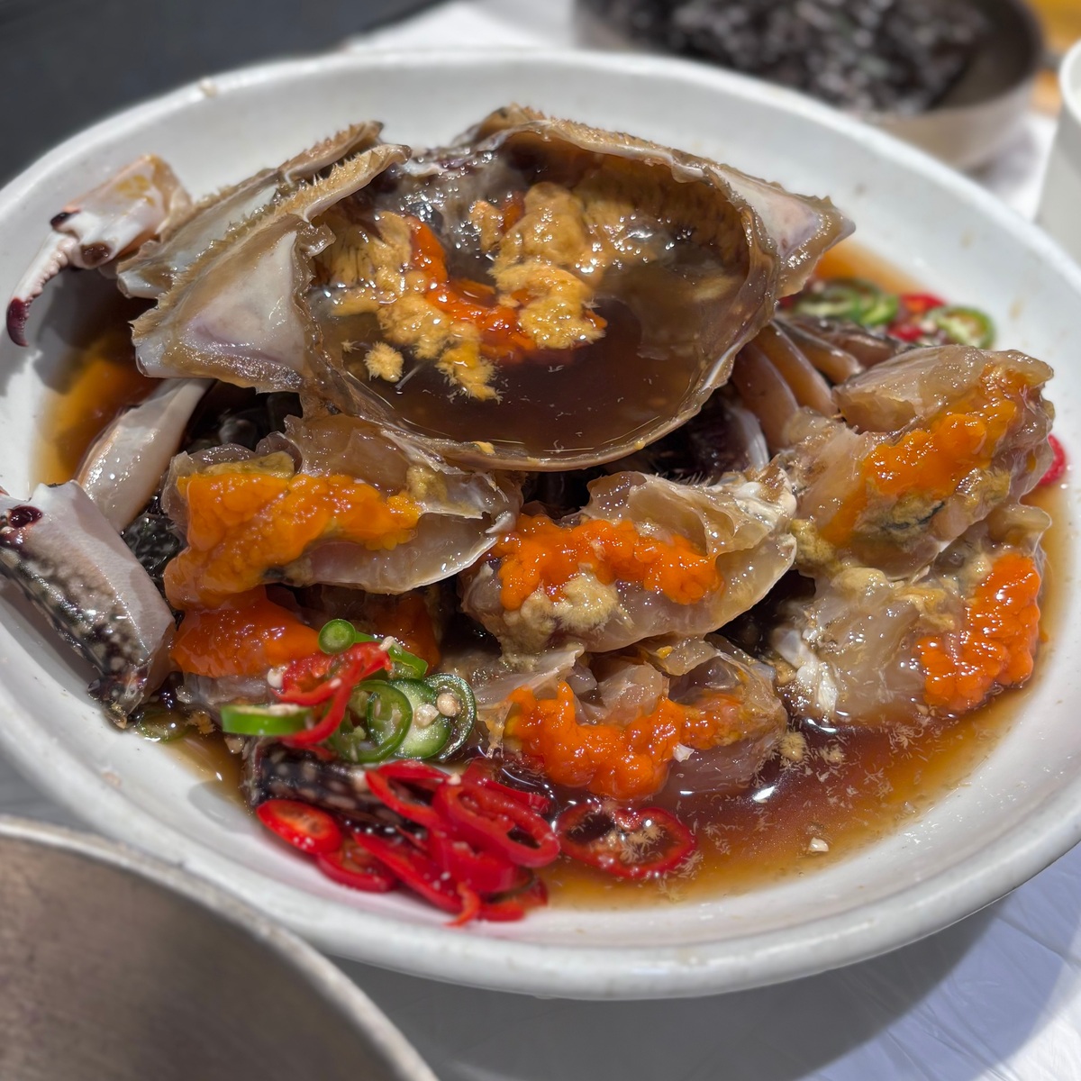 【韓国旅行】一度は食べたい  カンジャンケジャン ！！@明洞