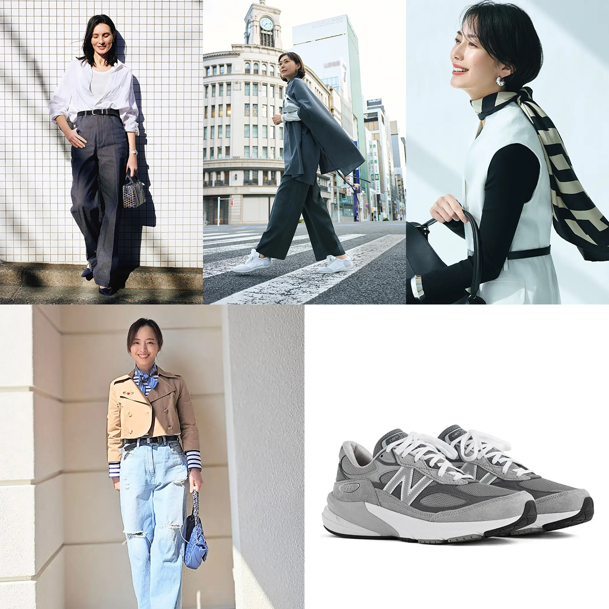 【ファッション人気記事週間ランキング】この春注目のコーデは？50代が気になる王道の「白シャツ×デニム」着こなし方