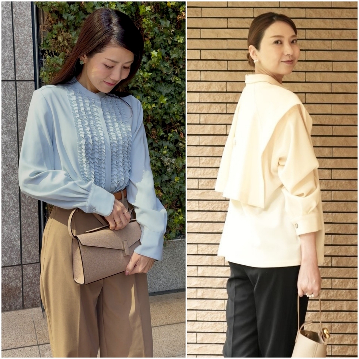 色やディテールで差をつける。おしゃれな40代・50代の「着映えシャツ＆ブラウス」旬な夏コーデ4選