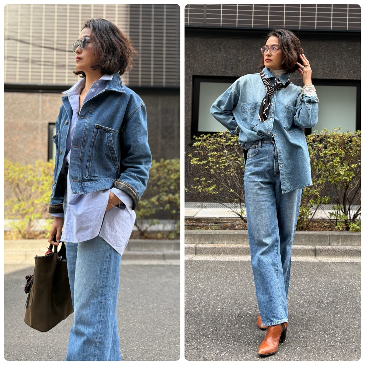 デニデニコーデで春気分