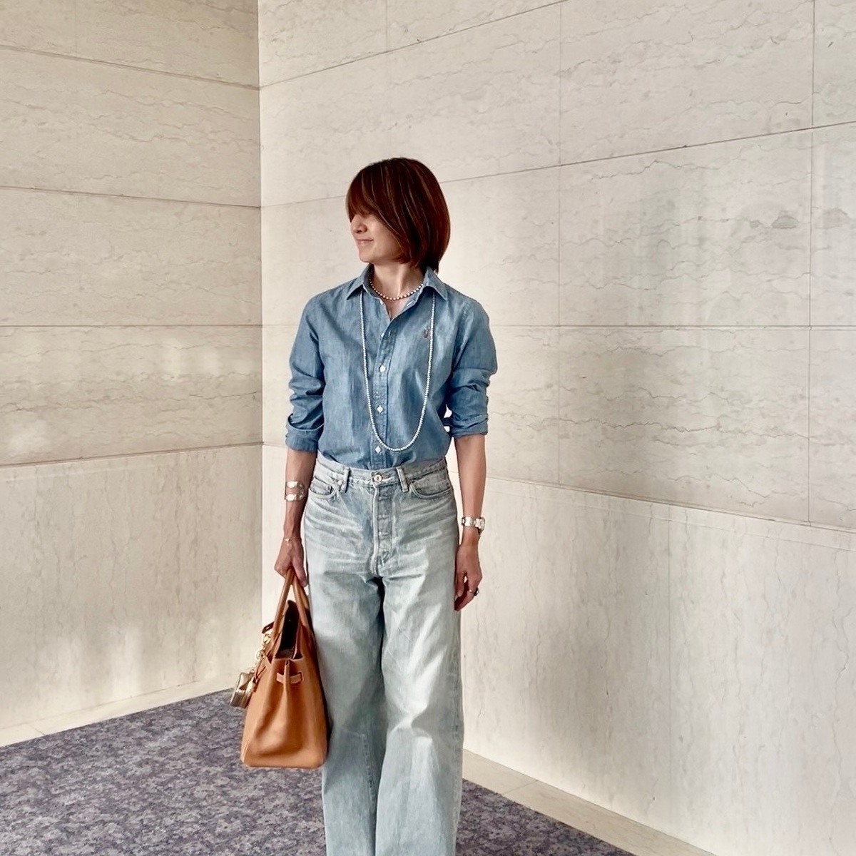 この春取り入れたいデニム・オン・デニム