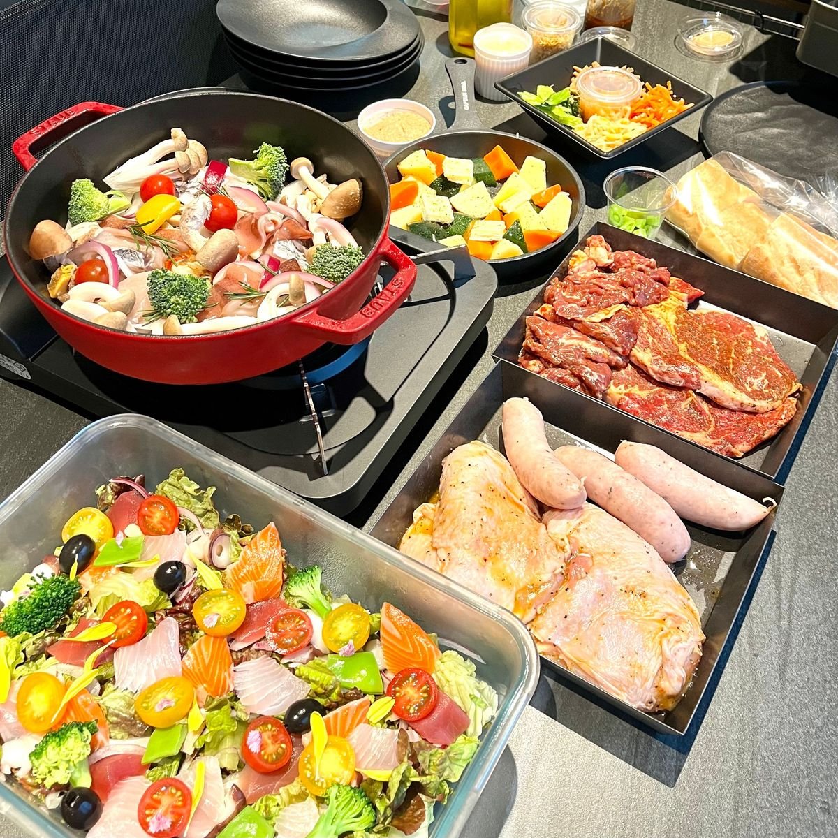 【伊豆グランピング】アウトドアは苦手？？冷暖房完備で快適♡大人のラグジュアリーBBQ