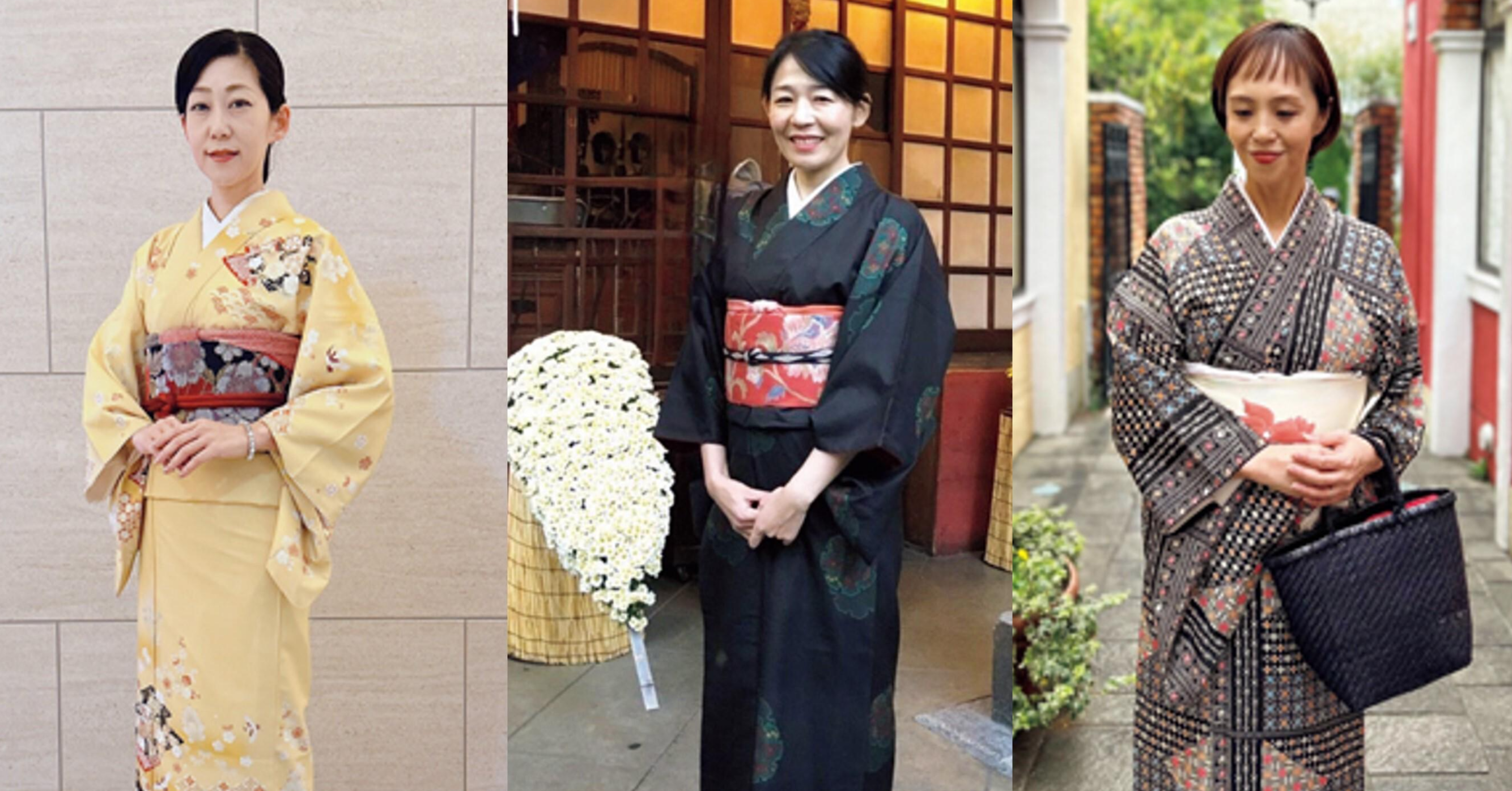和装を愛するJマダム8人の、とっておきの着物【チームJマダム白書 