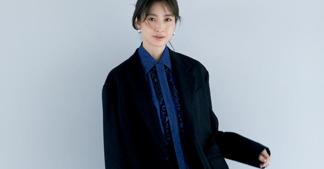 ファビアナフィリッピの凛として優美な黒スカート】繊細なチュール