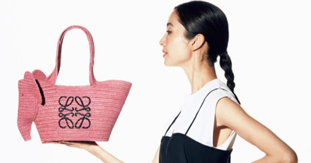 2024夏 ブランドバッグ】ロエベのラフィアバッグに新色サンセット