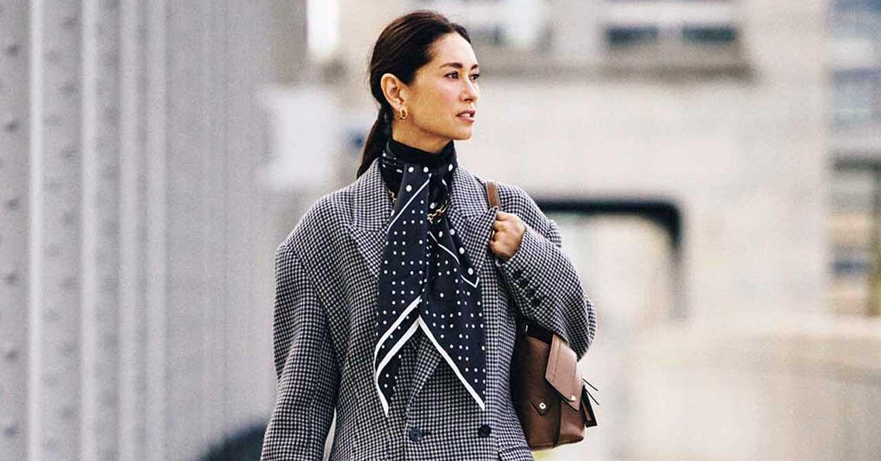 無難にならない！王道の「チェックジャケット」も“セットアップ”で新鮮