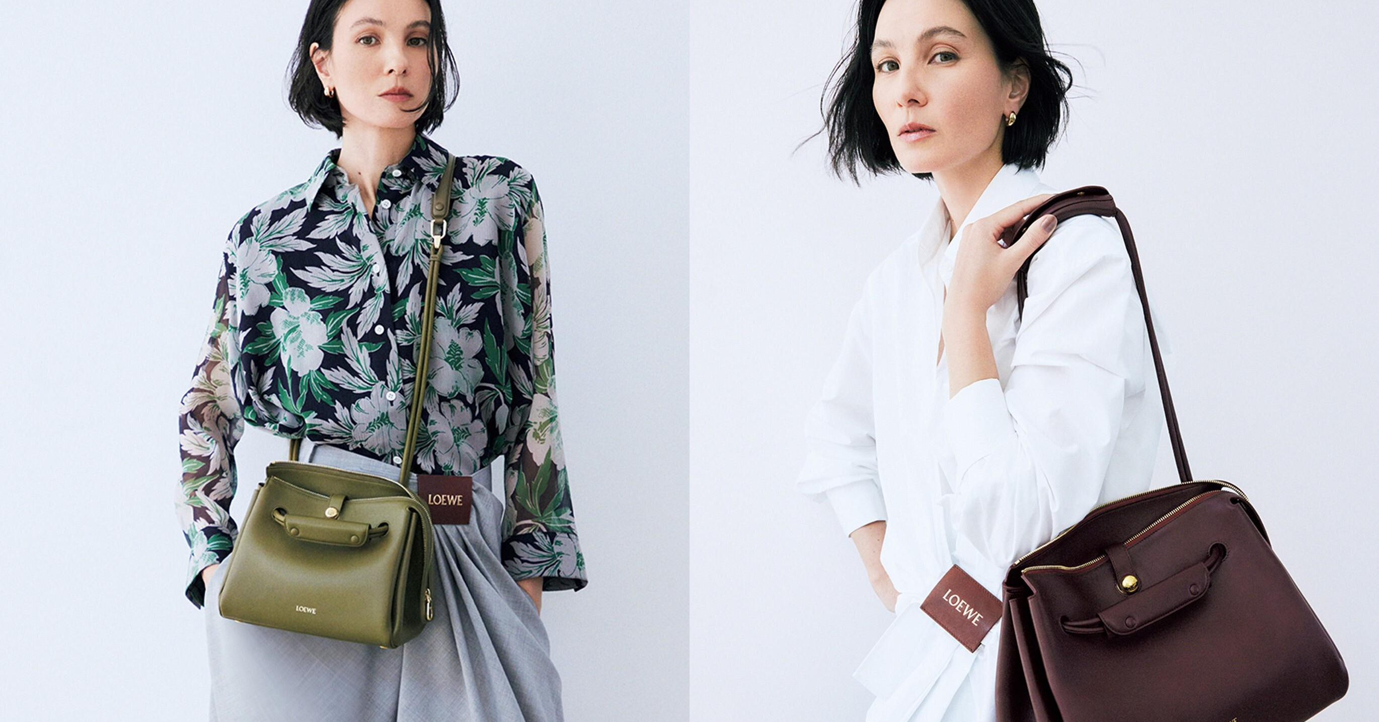 話題の新作バッグ「マドリード」を携えて】春を告げる、ロエベのモダン