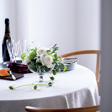 ＜お花のおもてなし＞大切なお客様を迎える日の花あしらい