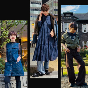 いくつになってもデニムの似合う女性に、デニムプチプラコーデ