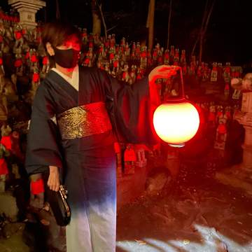 日本三大稲荷、豊川稲荷のイベント『ヨルモウデ』