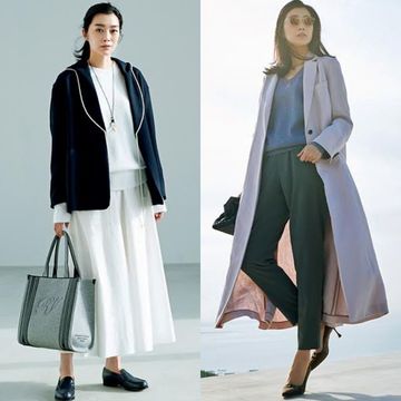 春のおしゃれは ”アウターの長さ” で決まる！50代に似合うボトムス別のアウターとは？