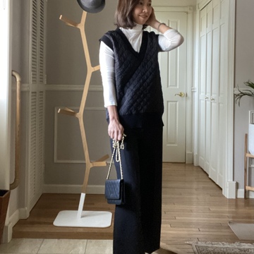 ZARAで見つけたベストのコーデ