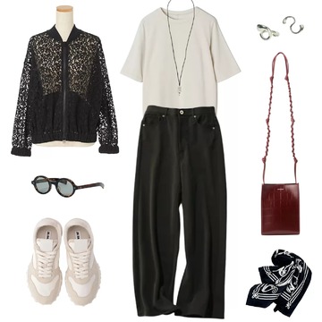 【50代 週末コーデ】ベロア×スウェットで叶える、大人の上質カジュアル＃Jマダムのおしゃれ