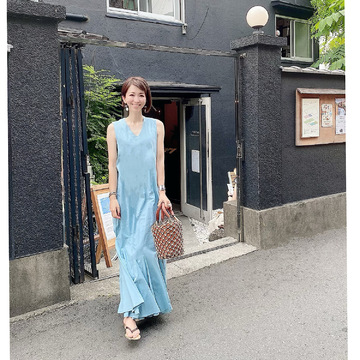 MARIHAのワンピースで。