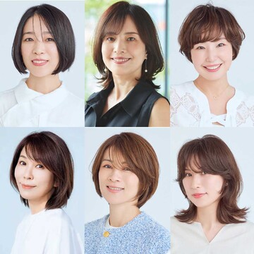 アレンジ自在でファッションになじむ「ボブヘア」が人気【50代髪型人気ランキングTOP10】