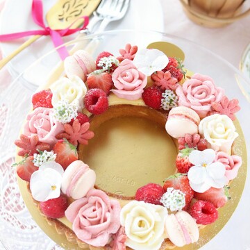 春のいちごケーキとお道具のお話