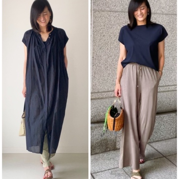 初夏のお出かけ楽ちんコーデ