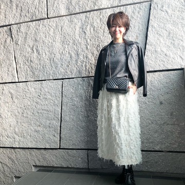 想い入れニットで和カフェランチへ