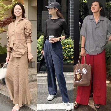 蒸し暑い梅雨も涼やかに！50代の夏のおしゃれを快適にする「リネンアイテム」5選