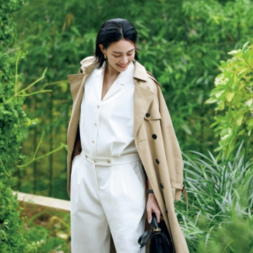 【大人のオールインワン】シンメのオールインワンでクリーンな女らしさを