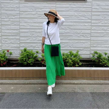 ビタミンカラーの気映えスカート