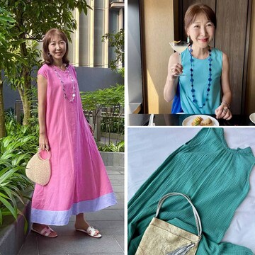 1枚で夏のおしゃれが決まる！猛暑を吹き飛ばすきれい色ワンピース【チームJマダムブログ人気記事週間ランキングTOP10】