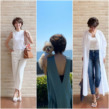 初夏のホワイトコーデとデイリーユースのアクセたち