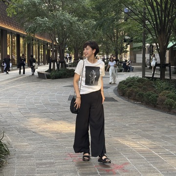 マニッシュコーデでLypo-Cイベントへ