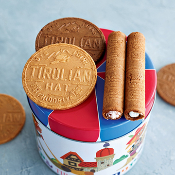 おなじみのゴーフル菓子　千鳥屋「チロリアン」