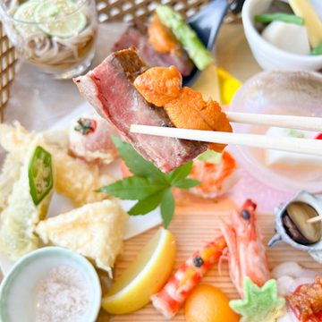 【雲丹&和牛でアフタヌーンティー】@品川プリンスホテル