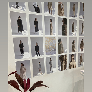 新ブランド「SETENS」展示会へ
