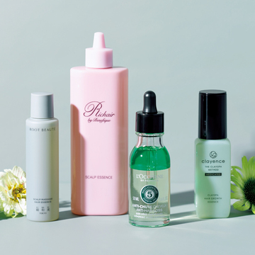 【50代の頭皮ケア】豊かな髪のために頭皮をケア！手応え感じる育毛エッセンス4選