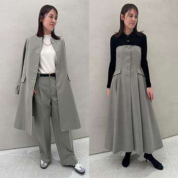 【2024最新 50代が行くべき人気ショップ】「ebure」注目カラーのグレーを大人は軽やかに、シックに着よう！