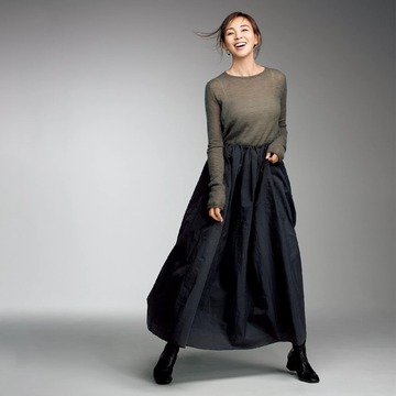 エクラプレミアム初登場ブランド！おしゃれな人が注目している「BRILL」のプルオーバー＆スカート