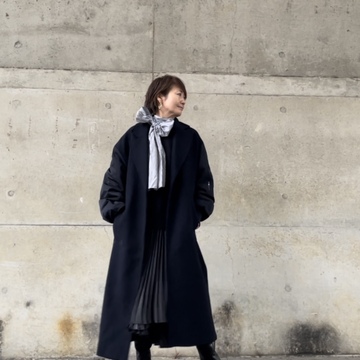 フェミニンもマスキュリンも可能なZARAのコート