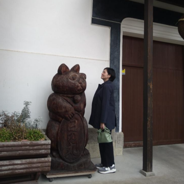 重要文化財や指定文化財、内蔵のある家が並ぶ町。