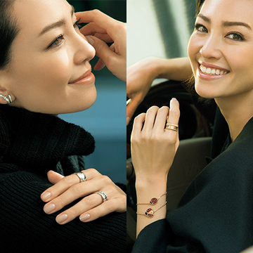 【人気ブランドのハッピーモチーフジュエリー8選】ダークな冬の装いに洗練された個性と輝きを！