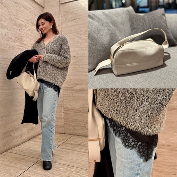 ZARAを効かせたコーディネートで赤坂ランチ