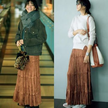 大人の”着回し” 冬→春コーデ術 photo gallery