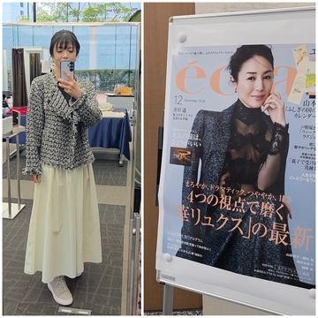 エクラプレミアム通販初!! 試着会に行ってきました♡