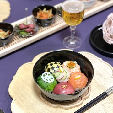 次女のバースデーディナーは手毬寿司♪